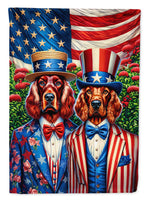 All American Irish Setter House Flag