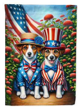 All American Jack Russell Terrier House Flag