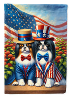 All American Japanese Chin House Flag