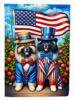 All American Keeshond House Flag