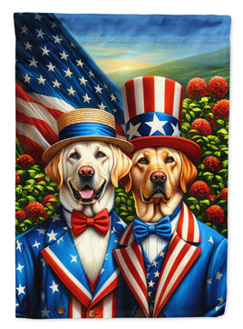 All American Labrador Retriever Garden Flag