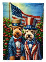 All American Lakeland Terrier Garden Flag