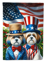 All American Lhasa Apso House Flag