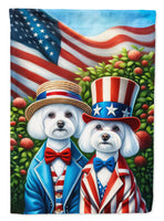 All American Maltese House Flag