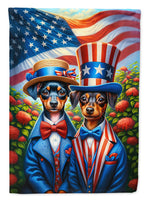 All American Miniature Pinscher House Flag