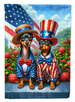 All American Miniature Pinscher House Flag