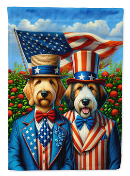 All American Otterhound Garden Flag