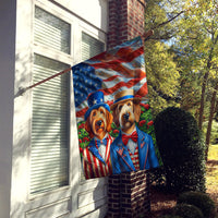 All American Otterhound House Flag