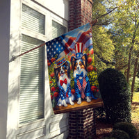 All American Papillon House Flag