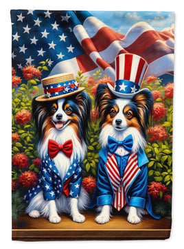 All American Papillon House Flag