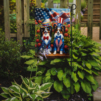 All American Papillon Garden Flag