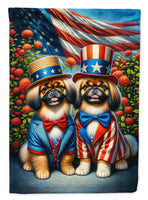 All American Pekingese House Flag