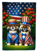 All American Pekingese House Flag