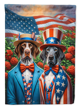 All American Pointer Garden Flag