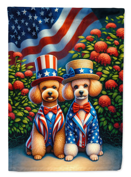 All American Poodle House Flag