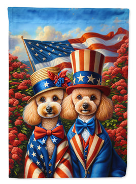 All American Poodle House Flag