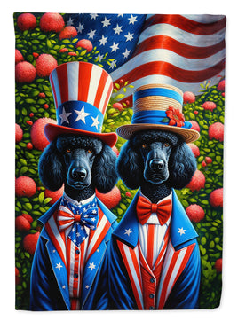 All American Poodle House Flag