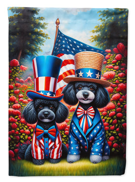 All American Poodle House Flag