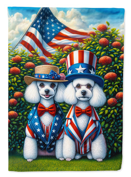 All American Poodle House Flag