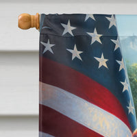 All American Rat Terrier House Flag