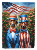 All American Rhodesian Ridgeback Garden Flag