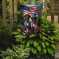 All American Rottweiler Garden Flag