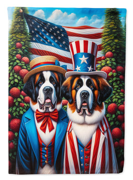 All American Saint Bernard House Flag