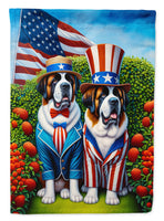 All American Saint Bernard House Flag