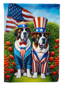 All American Saint Bernard House Flag