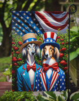 All American Saluki Garden Flag