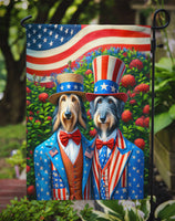 All American Scottish Deerhound Garden Flag