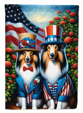 All American Sheltie House Flag