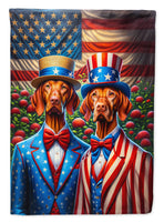 All American Vizsla Garden Flag