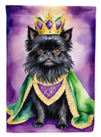 Affenpinscher King of Mardi Gras House Flag