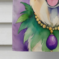 Anatolian Shepherd Dog King of Mardi Gras House Flag