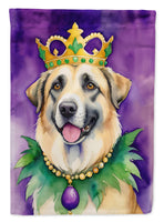 Anatolian Shepherd Dog King of Mardi Gras House Flag