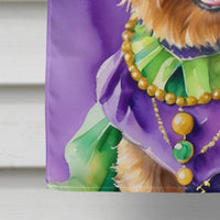 Australian Terrier King of Mardi Gras House Flag