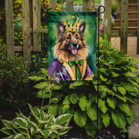 Belgian Tervuren King of Mardi Gras Garden Flag