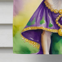 Chihuahua King of Mardi Gras House Flag