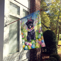 Affenpinscher Easter Egg Hunt House Flag