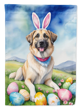 Anatolian Shepherd Dog Easter Egg Hunt House Flag