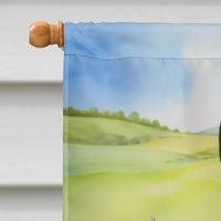 Australian Cattle Dog Easter Egg Hunt House Flag