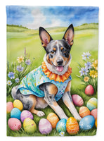 Australian Cattle Dog Easter Egg Hunt House Flag