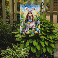 Basset Hound Easter Egg Hunt Garden Flag