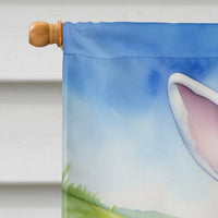 Beagle Easter Egg Hunt House Flag