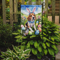 Beagle Easter Egg Hunt Garden Flag