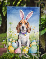 Beagle Easter Egg Hunt Garden Flag