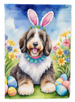 Bernedoodle Easter Egg Hunt House Flag