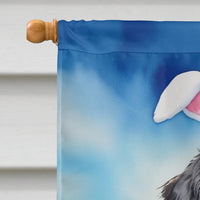 Bernese Mountain Dog Easter Egg Hunt House Flag