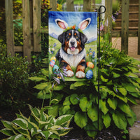 Bernese Mountain Dog Easter Egg Hunt Garden Flag